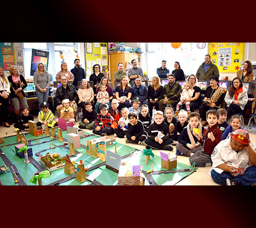 Students in group shot