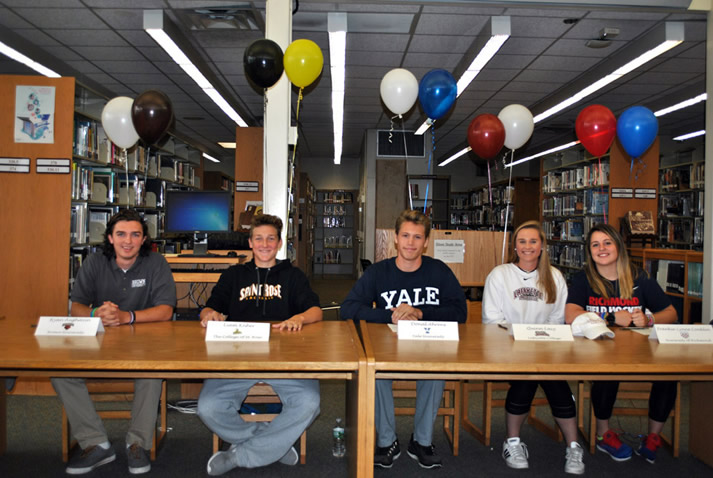 students sign national letters of intent