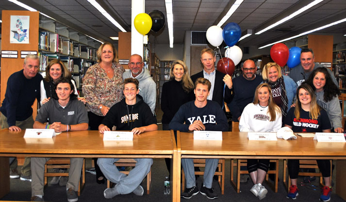 students sign national letters of intent