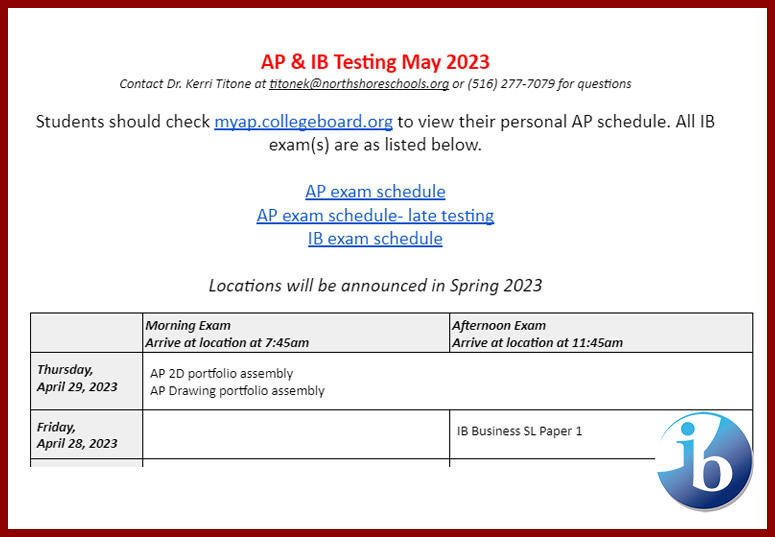 IB Logo and Graphic